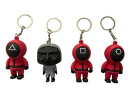 Squid Game Keyring-All Four Combo Pack- 3D