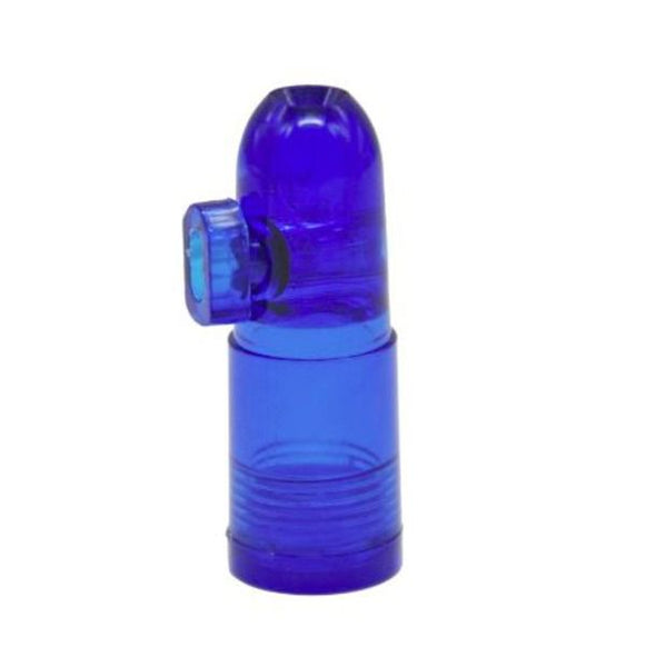 Acrylic Plastic Snuff Bottle Blue