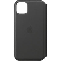 Apple - iPhone 11 Pro Max Leather Folio - Black