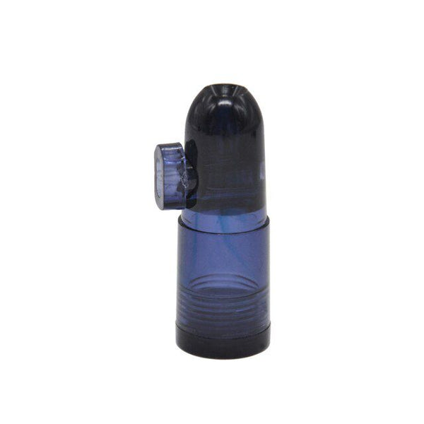 Acrylic Plastic Snuff Bottle - blueblack