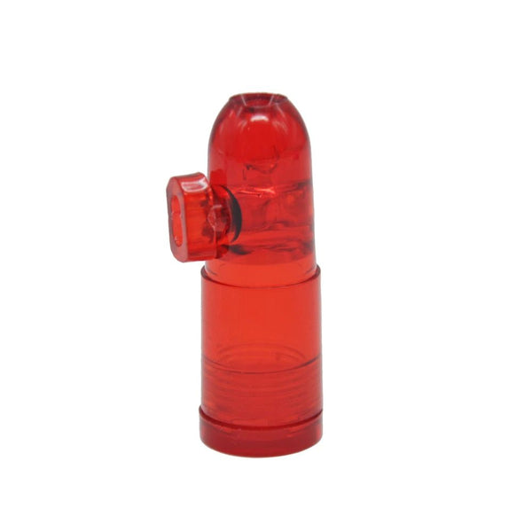 Acrylic Plastic Snuff Bottle - Red