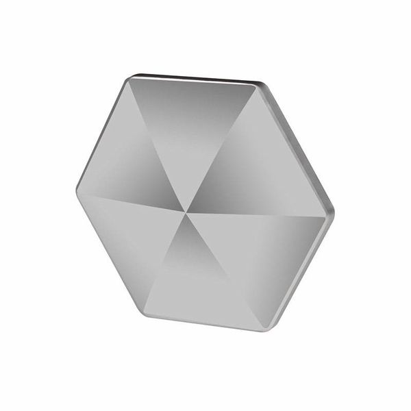 Fidget Flipo flop Hexagonal Kinetic Skill Toy - Silver